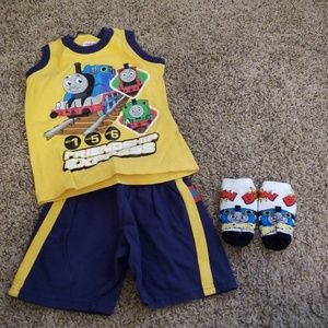 Thomas and Friends Short and Tank Top Set 2T